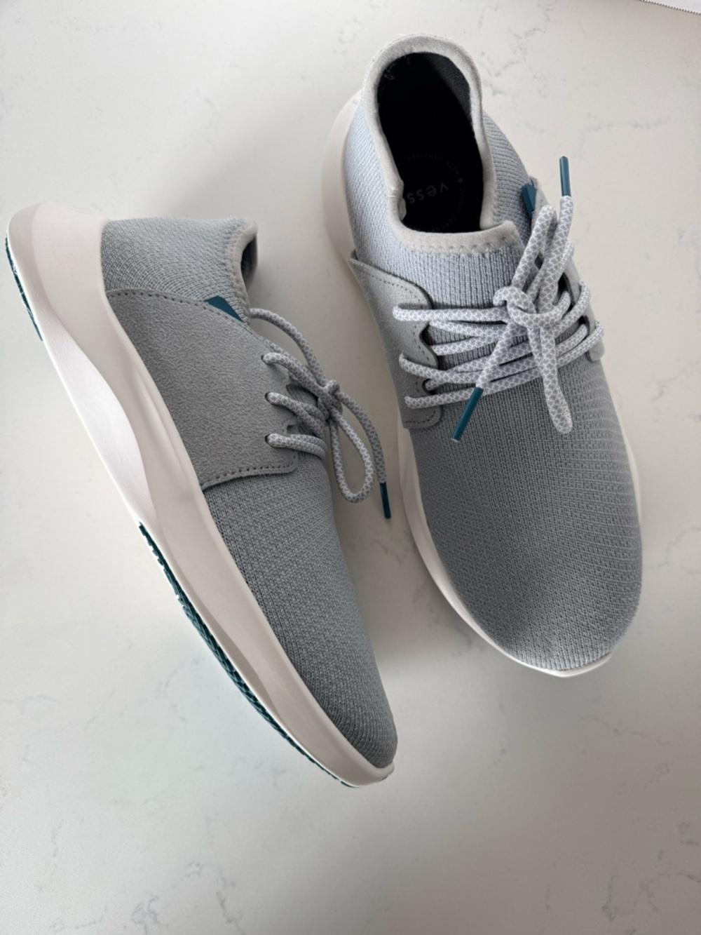 Vessi Everyday Classic Sneakers | Mist Grey | Women’s Size 8 | NWOB